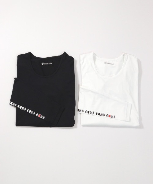 Picone CLUB(ピッコーネクラブ)の「UV冷却袖プリントインナー(Tシャツ/カットソー・レディース・ホワイト/ブラック・S/M/L)」の9枚目の写真