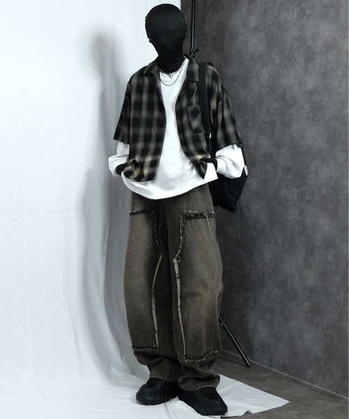 雰囲気◎ ~00s Vintage Bleach Cotton Jacket 87088068_093_m