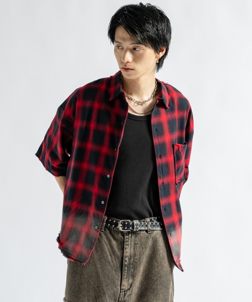 ★英国発*WEEKDAY*新作*ブリーチチェックシャツ/BG★ ☆英国発*WEEKDAY*新作*ブリーチチェックシャツ/BG☆ (Weekday