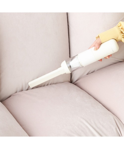 ハンディクリーナー&エアダスター アイボリー（生活家電）｜Francfranc