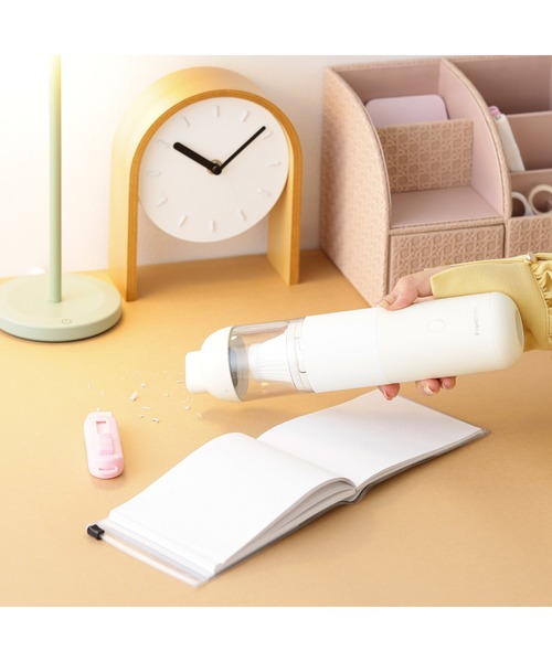 ハンディクリーナー&エアダスター アイボリー（生活家電）｜Francfranc