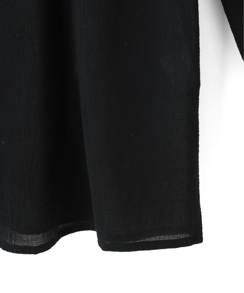 ROSE BUD(ローズバッド)の「(CREOLME)フリルカラーブラウス(シャツ/ブラウス・レディース・ホワイト/ブラック・ONE SIZE)」の13枚目の写真