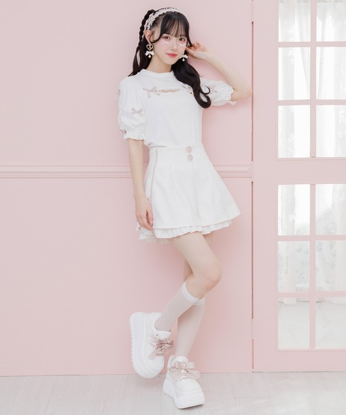ROJITA(ロジータ)の「総レースサイドラインショートパンツ(その他パンツ・レディース・ブラック/ホワイト/ピンク・FREE)」の22枚目の写真
