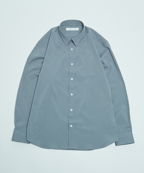 MEN'S MELROSE（メンズメルローズ）の「ドライストレッチポプリンレギュラーカラーシャツ（シャツ/ブラウス・メンズ・ネイビー/グレー/ターコイズブルー・2/3/4）」の10枚目の写真