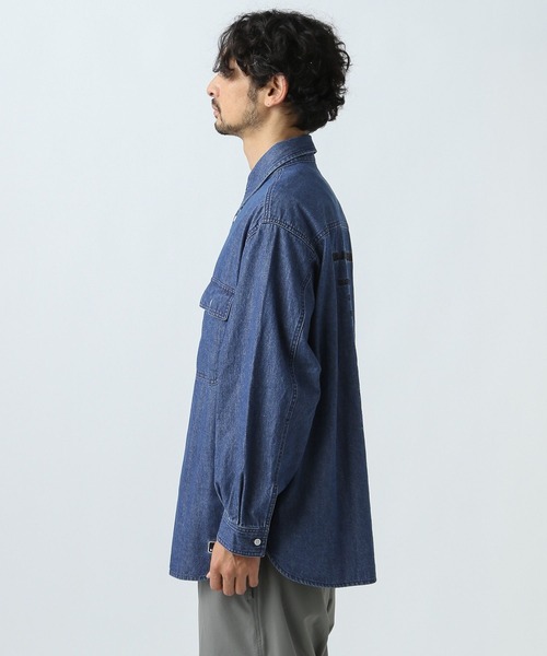 MLB(メジャーリーグベースボール)の「【MLB(メジャーリーグベースボール)】刺繍デニムシャツ(シャツ/ブラウス・メンズ・その他1・MEDIUM/LARGE)」の6枚目の写真