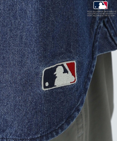 MLB(メジャーリーグベースボール)の「【MLB(メジャーリーグベースボール)】刺繍デニムシャツ(シャツ/ブラウス・メンズ・その他1・MEDIUM/LARGE)」の12枚目の写真