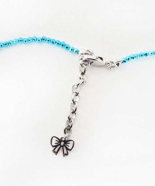 Casselini（キャセリーニ）の「Casselini(キャセリーニ)ハートキラキラネックレス（ネックレス・レディース・ブラック/レッド/ブルー・FREE）」の5枚目の写真