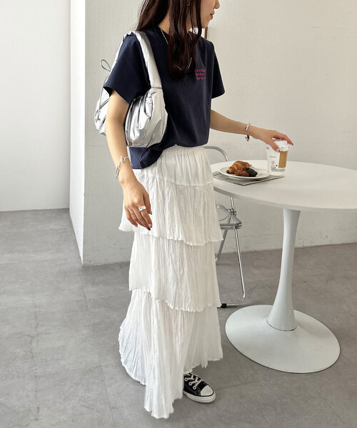 DISCOAT(ディスコート)の「メタリッグギャザーホーボーバッグ(ハンドバッグ・レディース・シャンパン/ホワイト/ブラック/シルバー・FREE)」の21枚目の写真