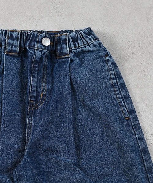 MARKEY'S（マーキーズ）の「デニムコクーンタックパンツ/おとな（デニムパンツ・レディース・ブルー・160cm）」の4枚目の写真