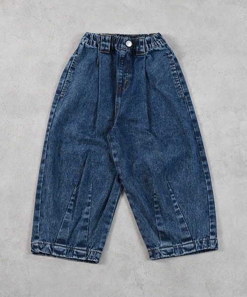 MARKEY'S（マーキーズ）の「デニムコクーンタックパンツ/おとな（デニムパンツ・レディース・ブルー・160cm）」の2枚目の写真