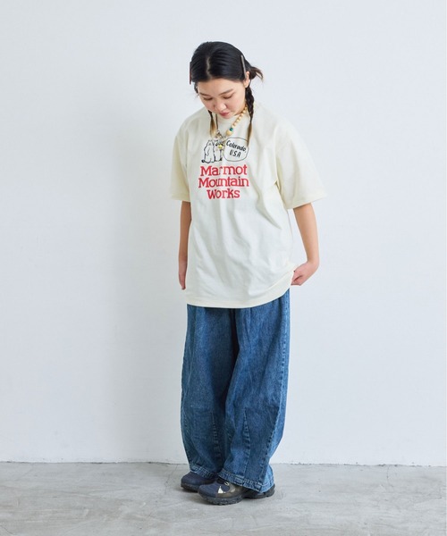 MARKEY'S（マーキーズ）の「デニムコクーンタックパンツ/おとな（デニムパンツ・レディース・ブルー・160cm）」の11枚目の写真