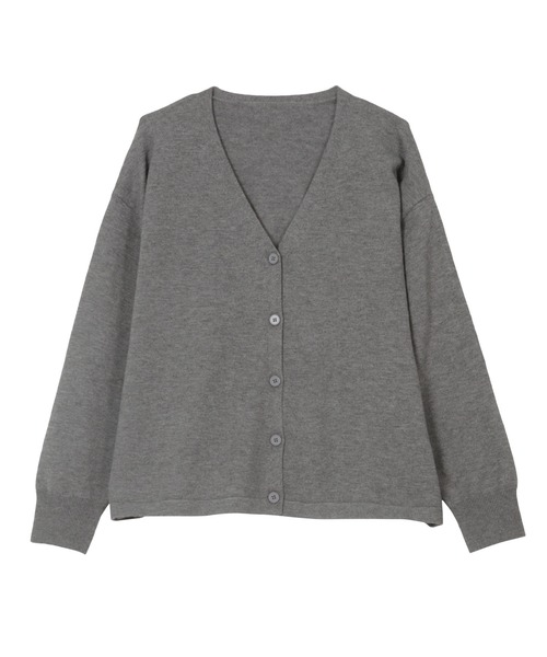 KOBE LETTUCE（コウベレタス）の「選べる2丈 メルティゆったりカーディガン（カーディガン/ボレロ・レディース・ベージュ/グレー/アイボリー系/サックスブルー/ブラック・M/M1）」の17枚目の写真