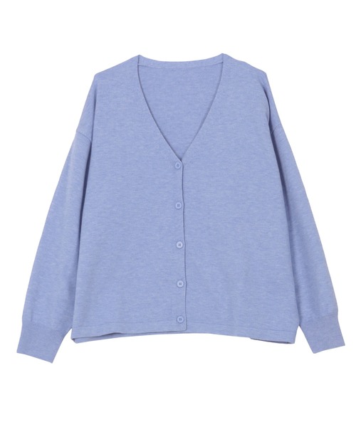 KOBE LETTUCE（コウベレタス）の「選べる2丈 メルティゆったりカーディガン（カーディガン/ボレロ・レディース・ベージュ/グレー/アイボリー系/サックスブルー/ブラック・M/M1）」の20枚目の写真