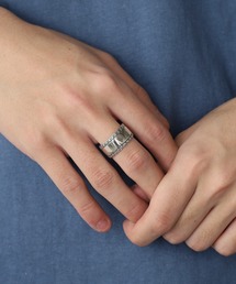 blatto/ブラット デザイン リング シルバー bla-ring-f003 U メンズ 秋物 秋服 2026年秋冬
