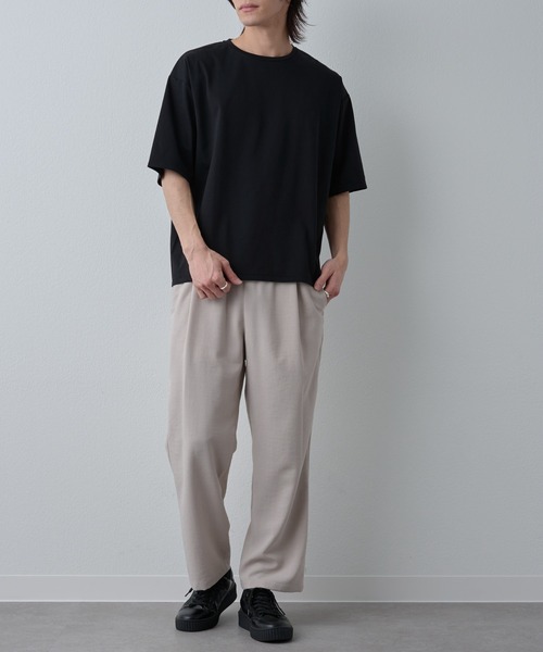 COLONY 2139（コロニートゥーワンスリーナイン）の「フェードコットンラウンドヘムT（Tシャツ/カットソー・メンズ・ホワイト/チャコールグレー/ブラック・MEDIUM/LARGE）」の7枚目の写真