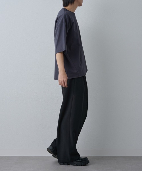 COLONY 2139（コロニートゥーワンスリーナイン）の「フェードコットンラウンドヘムT（Tシャツ/カットソー・メンズ・ホワイト/チャコールグレー/ブラック・MEDIUM/LARGE）」の13枚目の写真