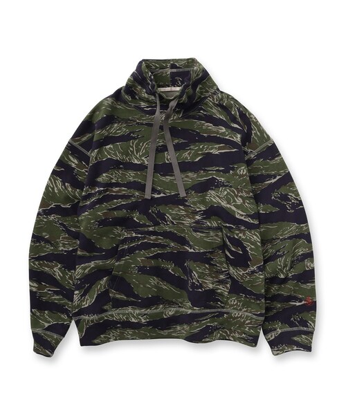 40ｃｔ＆525（フォーティーカラッツアンドゴーニーゴ）の「【Sサイズ～】迷彩プリントオフタートル（Tシャツ/カットソー・メンズ・グレー系その他/カーキ系7・01/02/03/04）」の17枚目の写真