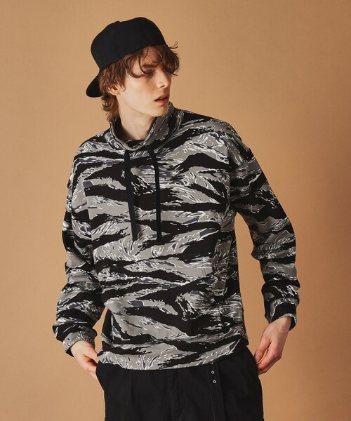 40ｃｔ＆525（フォーティーカラッツアンドゴーニーゴ）の「【Sサイズ～】迷彩プリントオフタートル（Tシャツ/カットソー・メンズ・グレー系その他/カーキ系7・01/02/03/04）」の18枚目の写真