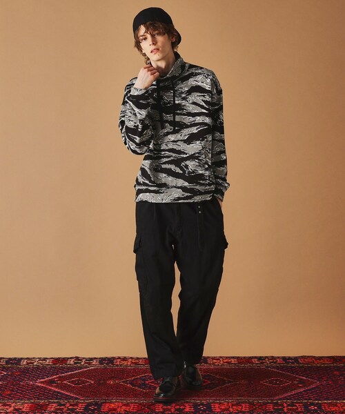 40ｃｔ＆525（フォーティーカラッツアンドゴーニーゴ）の「【Sサイズ～】迷彩プリントオフタートル（Tシャツ/カットソー・メンズ・グレー系その他/カーキ系7・01/02/03/04）」の20枚目の写真