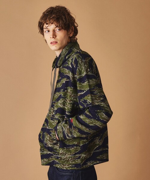 40ｃｔ＆525（フォーティーカラッツアンドゴーニーゴ）の「【Sサイズ～】迷彩プリントオフタートル（Tシャツ/カットソー・メンズ・グレー系その他/カーキ系7・01/02/03/04）」の22枚目の写真