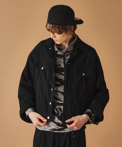 40ｃｔ＆525（フォーティーカラッツアンドゴーニーゴ）の「【Sサイズ～】迷彩プリントオフタートル（Tシャツ/カットソー・メンズ・グレー系その他/カーキ系7・01/02/03/04）」の16枚目の写真