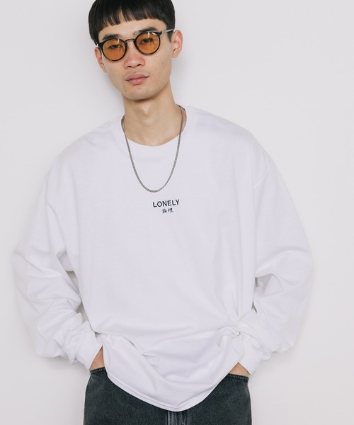 LONELY(論理)/ロンリー LONELISM10 LONG SLEEV 長袖Tシャツ（T