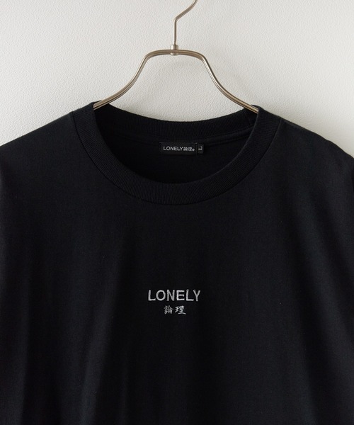 LONELY/論理（ロンリー）の「LONELY(論理)/ロンリー LONELISM10 LONG SLEEV 長袖Tシャツ（Tシャツ/カットソー・メンズ・ブラック/ホワイト・M/XL/L）」の3枚目の写真