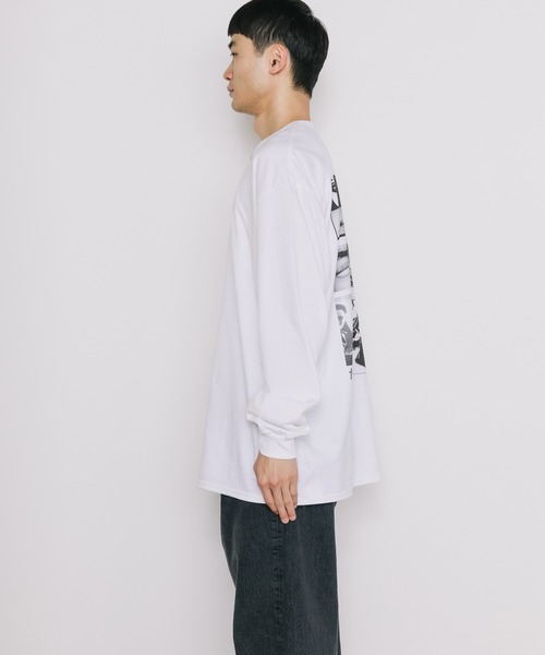 LONELY/論理（ロンリー）の「LONELY(論理)/ロンリー LONELISM10 LONG SLEEV 長袖Tシャツ（Tシャツ/カットソー・メンズ・ブラック/ホワイト・M/XL/L）」の18枚目の写真