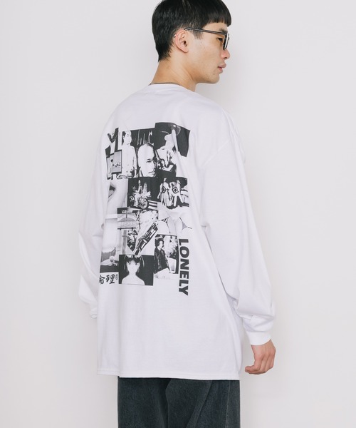 LONELY(論理)/ロンリー LONELISM10 LONG SLEEV 長袖Tシャツ（T