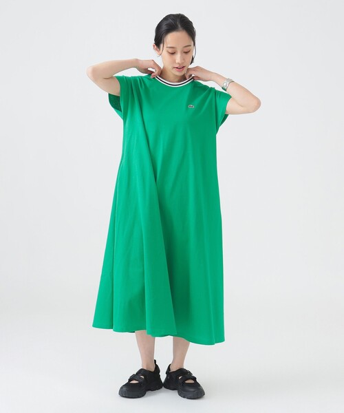 LACOSTE（ラコステ）の「【別注】LACOSTE / カノコ クルーネック