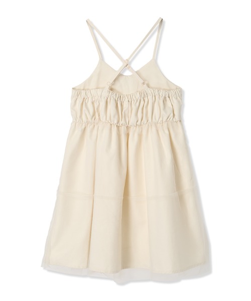 Piet（ピエット）の「レース使いチュールビスチェ ワンピース（ワンピース・キッズ・ブラック/オフホワイト・100/120/130/110）」の19枚目の写真