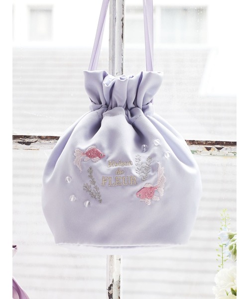 セール】金魚巾着（ポーチ）｜Maison de FLEUR（メゾンド