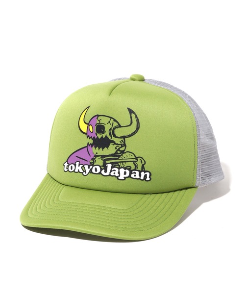 Supreme 緑色 トラッカーキャップ メッシュキャップ トイマシーン セール】【TOY MACHINE/トイマシーン】 TMC TKY TRUCKER CAP