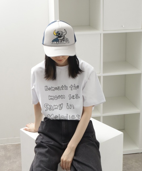 TOY　MACHINE（トイ　マシーン）の「【TOY MACHINE/トイマシーン】 TMC TKY TRUCKER CAP / トラッカー キャップ（キャップ・メンズ・グレー/ブルー/グリーン・57~59cm）」の8枚目の写真