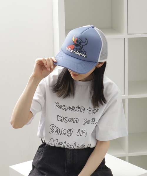 TOY　MACHINE（トイ　マシーン）の「【TOY MACHINE/トイマシーン】 TMC TKY TRUCKER CAP / トラッカー キャップ（キャップ・メンズ・グレー/ブルー/グリーン・57~59cm）」の17枚目の写真