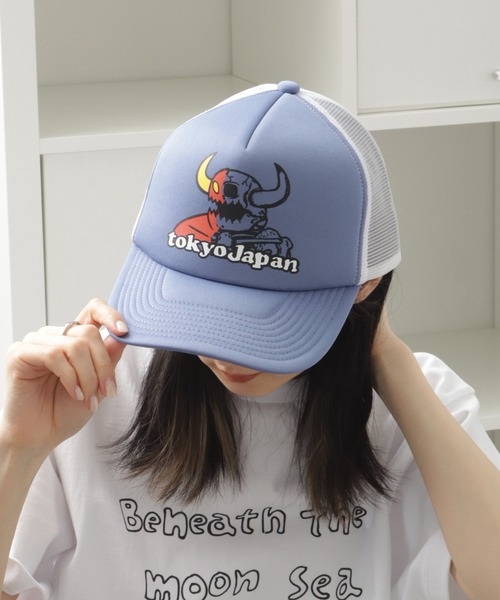 TOY　MACHINE（トイ　マシーン）の「【TOY MACHINE/トイマシーン】 TMC TKY TRUCKER CAP / トラッカー キャップ（キャップ・メンズ・グレー/ブルー/グリーン・57~59cm）」の19枚目の写真