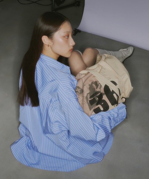 DTYYPE(ドタイプ)の「DTYYPEグラフィックトートバッグ(トートバッグ・レディース・アイボリー・FREE)」の11枚目の写真