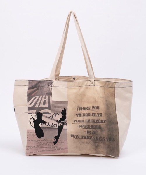 DTYYPE(ドタイプ)の「DTYYPEグラフィックトートバッグ(トートバッグ・レディース・アイボリー・FREE)」の13枚目の写真