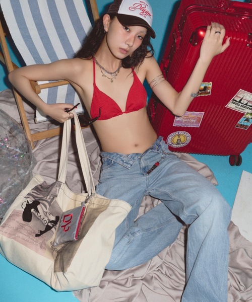 DTYYPE(ドタイプ)の「DTYYPEグラフィックトートバッグ(トートバッグ・レディース・アイボリー・FREE)」の18枚目の写真