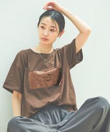 LAKOLE | 箔プリントアソートロゴT / 328630(Tシャツ/カットソー)