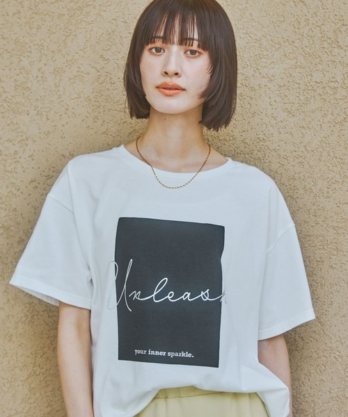 セール】箔プリントアソートロゴT / 328630（Tシャツ/カットソー