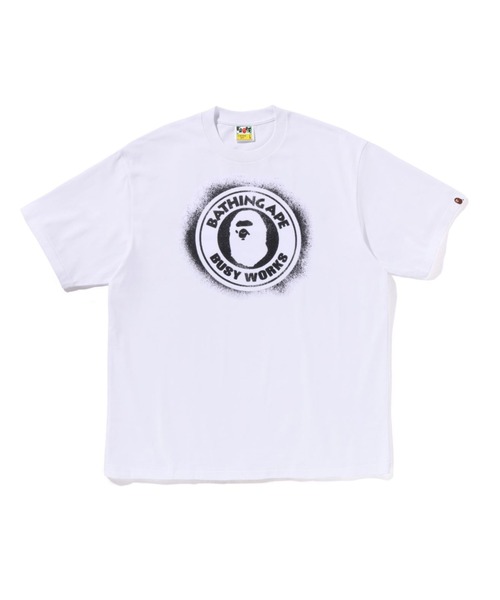 初期 A BATHING APE ア ベイシング エイプ BUSY WORKロゴ T