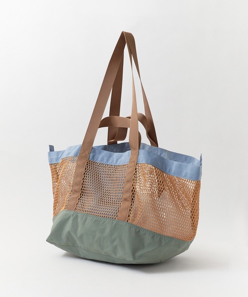 ROOPTOKYO(ループトウキョウ)の「メッシュ ナイロントートバッグ(トートバッグ・レディース・ベージュ/ブラック/オレンジ/ブルー/グリーン/ピンク・FREE)」の12枚目の写真