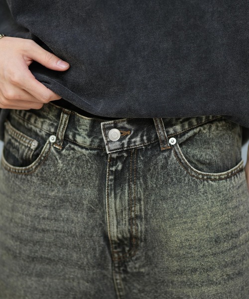 THRASHER(スラッシャー)の「【ムラサキスポーツ限定】THRASHER/スラッシャー デニムショーツ 膝下丈 ブランド刺繍 253TH1SP042(その他パンツ・メンズ・ブラック/インディゴブルー・M/L)」の15枚目の写真
