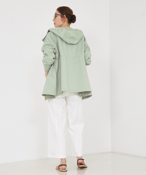 qualite scape(カリテ スケープ)の「ドロストマウンテンパーカー(マウンテンパーカー・レディース・カーキ/ネイビー・38/36)」の9枚目の写真