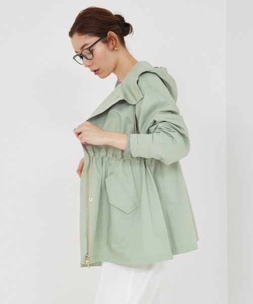 qualite scape(カリテ スケープ)の「ドロストマウンテンパーカー(マウンテンパーカー・レディース・カーキ/ネイビー・38/36)」の10枚目の写真