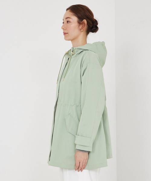 qualite scape(カリテ スケープ)の「ドロストマウンテンパーカー(マウンテンパーカー・レディース・カーキ/ネイビー・38/36)」の12枚目の写真