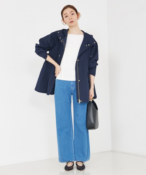 qualite scape(カリテ スケープ)の「ドロストマウンテンパーカー(マウンテンパーカー・レディース・カーキ/ネイビー・38/36)」の3枚目の写真