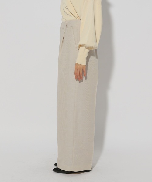 Elura(エルーラ)の「バスケットブッチャーワイドパンツ/289171(その他パンツ・レディース・グレイッシュベージュ/ブラック・FREE)」の6枚目の写真