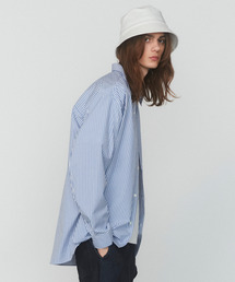 VICTIM | VICTIM ヴィクティム / STRIPE BIG SHIRT ビッグシルエットストライプシャツ / VTM-25-S-002(シャツ/ブラウス)